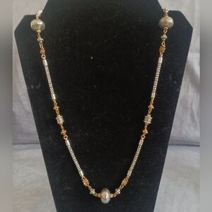 Vintage Avon Gold and Silver Necklace